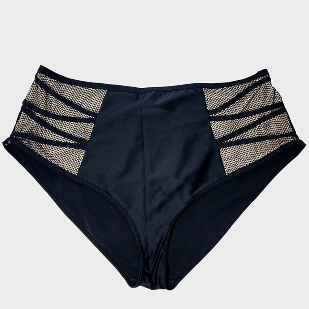 Hunter McGrady x Playful Promises Size 18 High Waisted Bikini Swim Bottoms